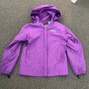 Womens Marmot Eco Rain Jacket In Purple / Great Condition / Size S